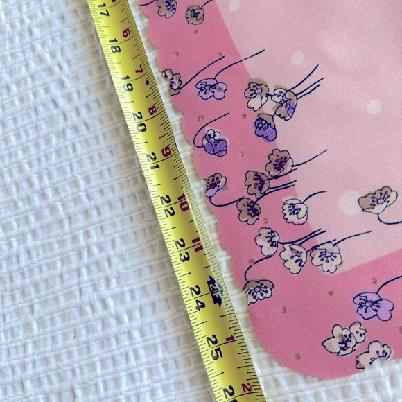 Silk pink scarf carré Nina Ricci - Picture 9 of 9